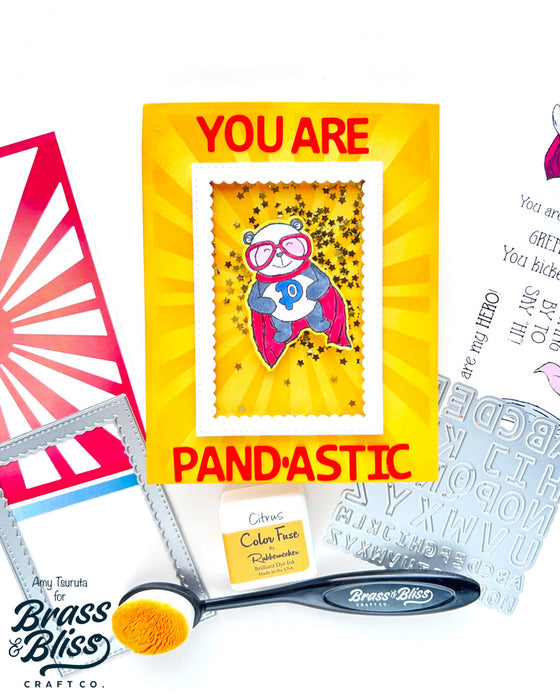 38028 Mighty Little Heroes - 4x6 Clear Stamp Set