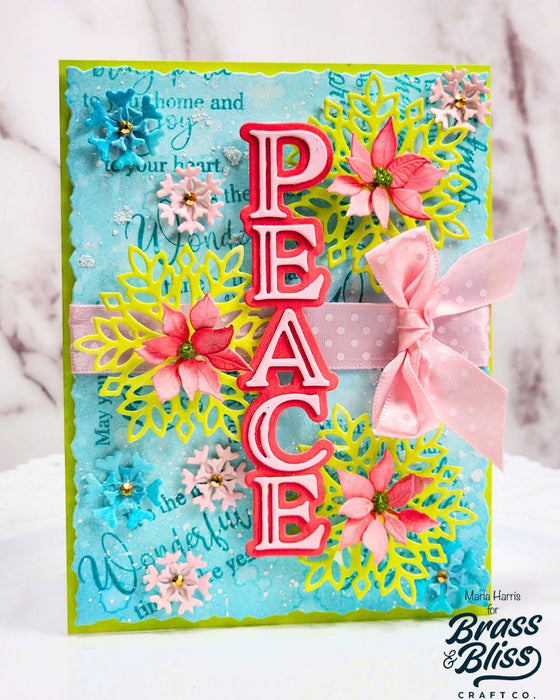 5938-04D Peace Vertical & Horizontal Dies