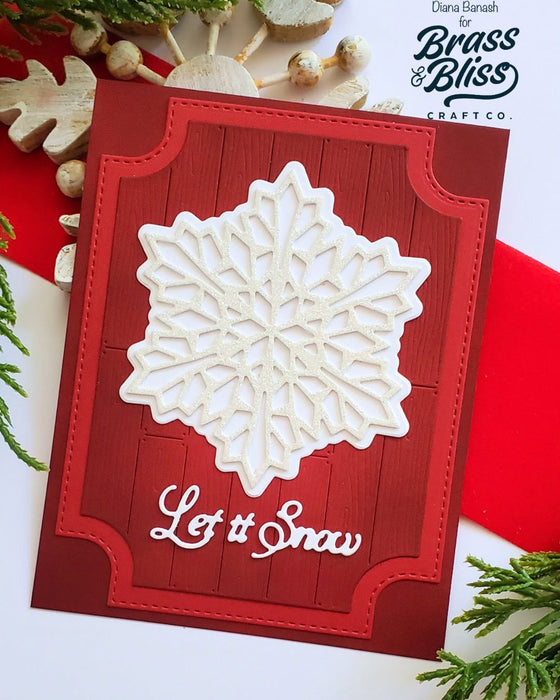 5938-01D Festive Scripts w/ Shadow Die