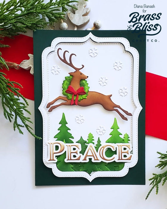 5936-03D Large Reindeer Die