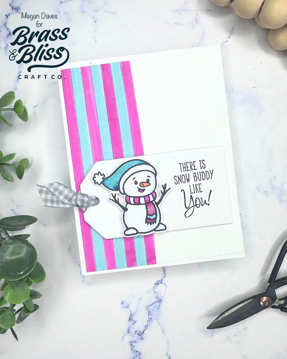 38041 Frosted Fun Bunch - 4x6 Clear Stamp Set