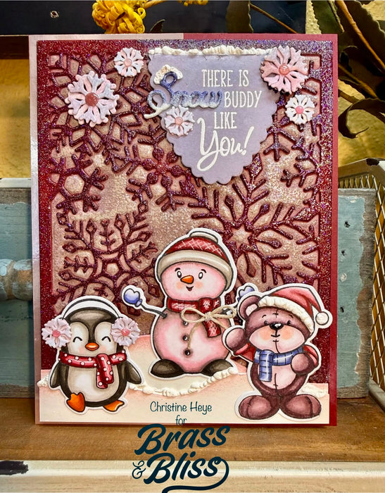 38036 Frosty Friends - 5x6 Stamp Set