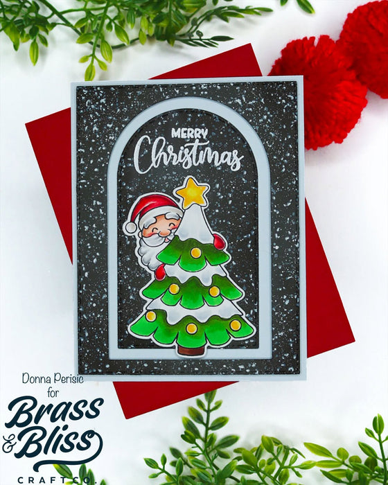 38035 Jolly Old Mischief - 4x8 Stamp Set