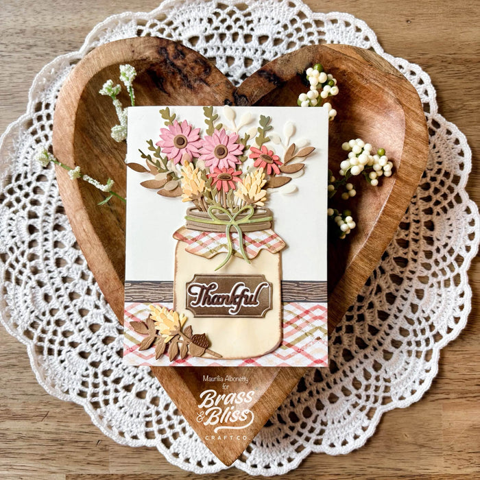 5946-02D Fall Bouquet Die