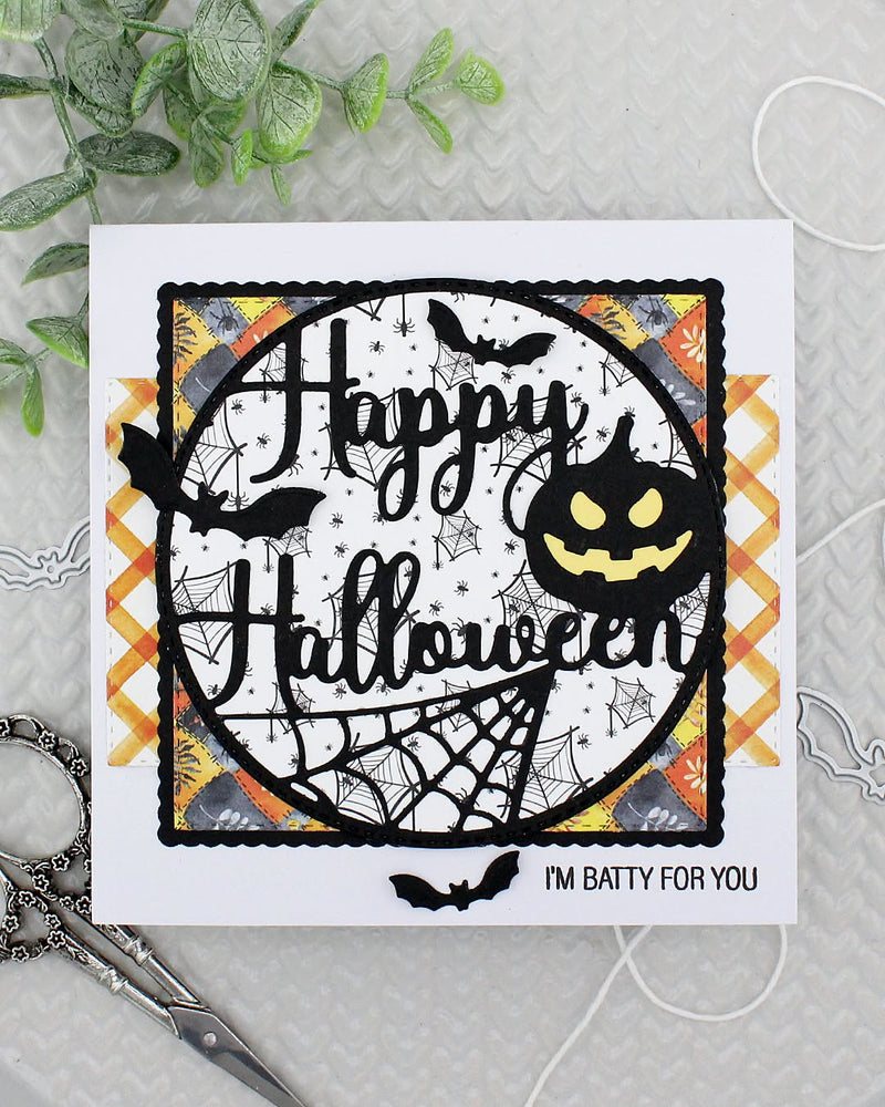 38050 Halloween Mini Sayings - 4 x 6 Clear Stamp Set