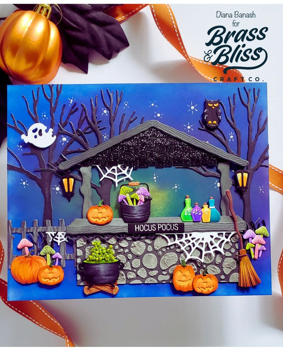 5813-08D Halloween Market Add on Die