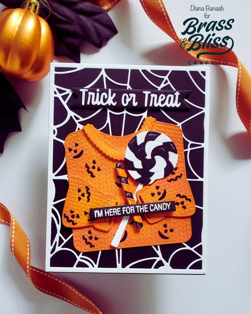 38050 Halloween Mini Sayings - 4 x 6 Clear Stamp Set