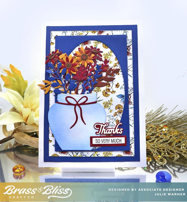 5946-02D Fall Bouquet Die