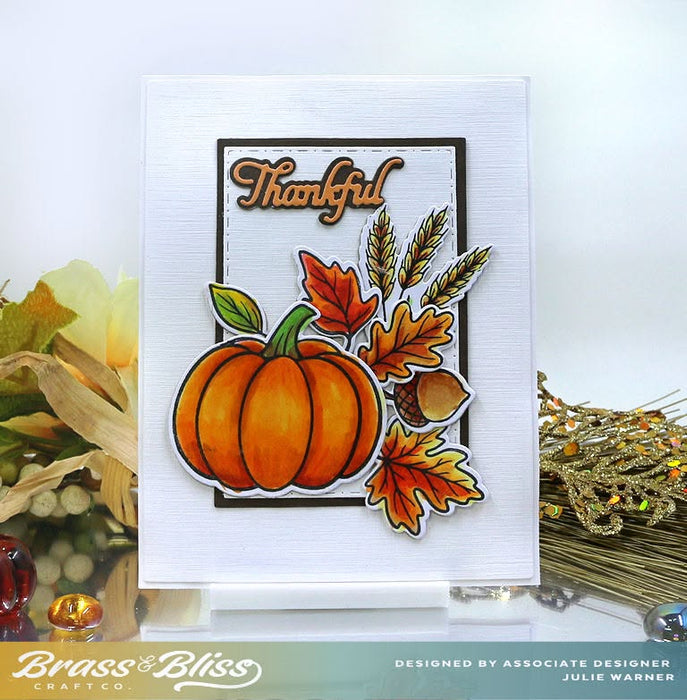38046 Fall Harvest Fun - 4 x 8 Clear Stamp Set