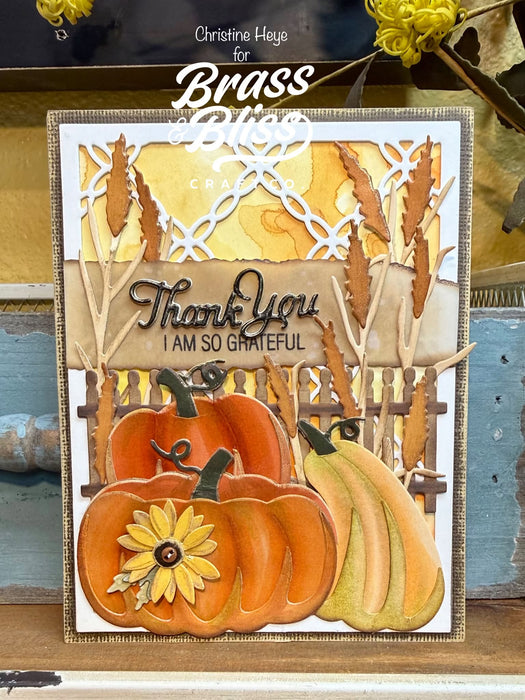 5919-05D Simply Pumpkin Dies