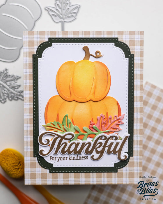 5919-05D Simply Pumpkin Dies