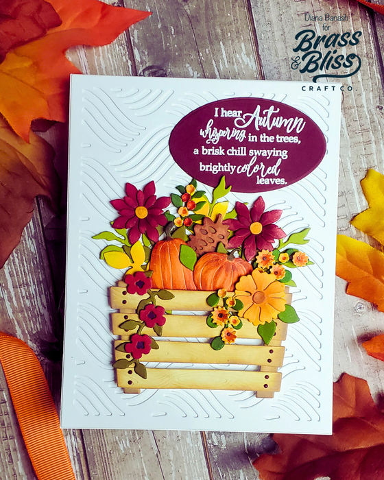 5833D Rippling Waves Cover Die