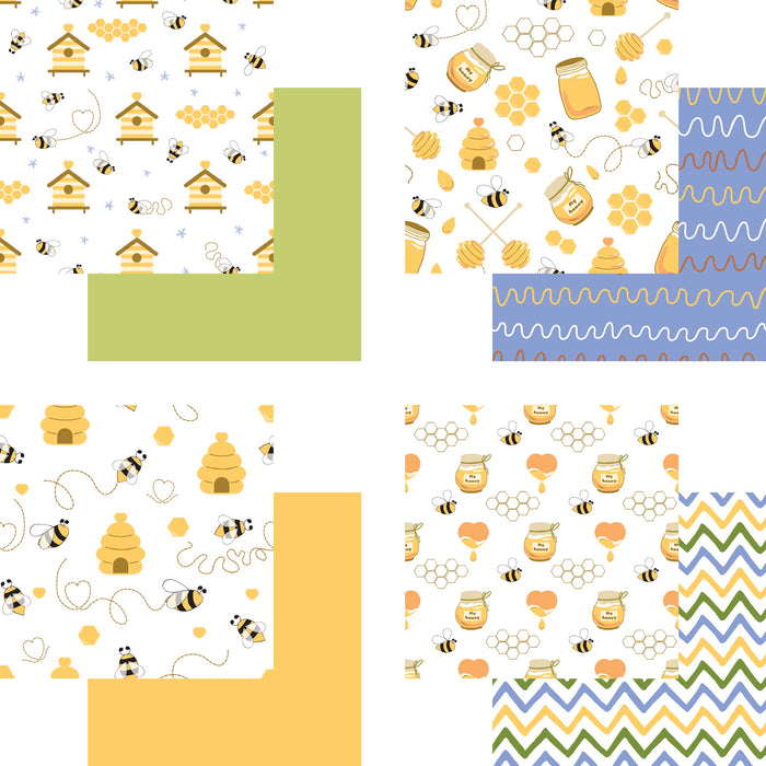 2203 Bee Mine - 6x6 Paper Pad