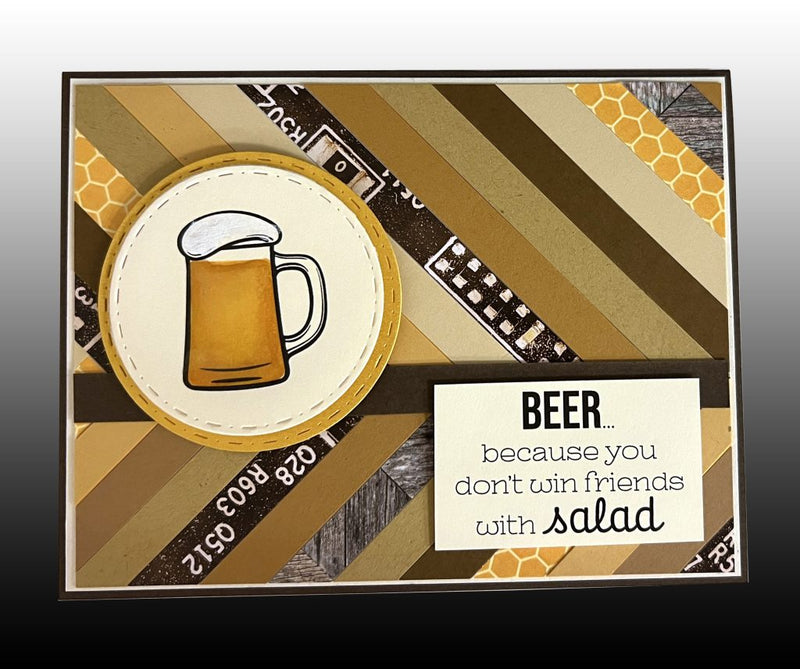 36048 Wish You Were Beer - 4x8 Stamp Set