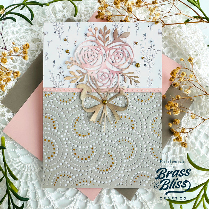 5913-02D Blooming Rose Die