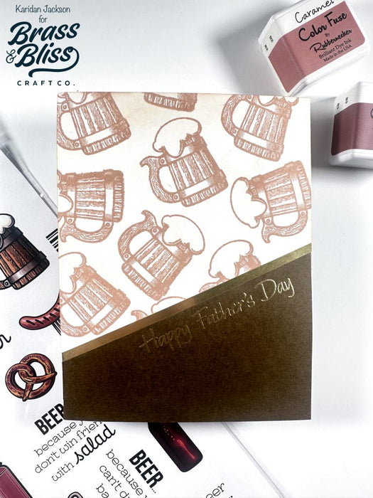 36048 Wish You Were Beer - 4x8 Stamp Set