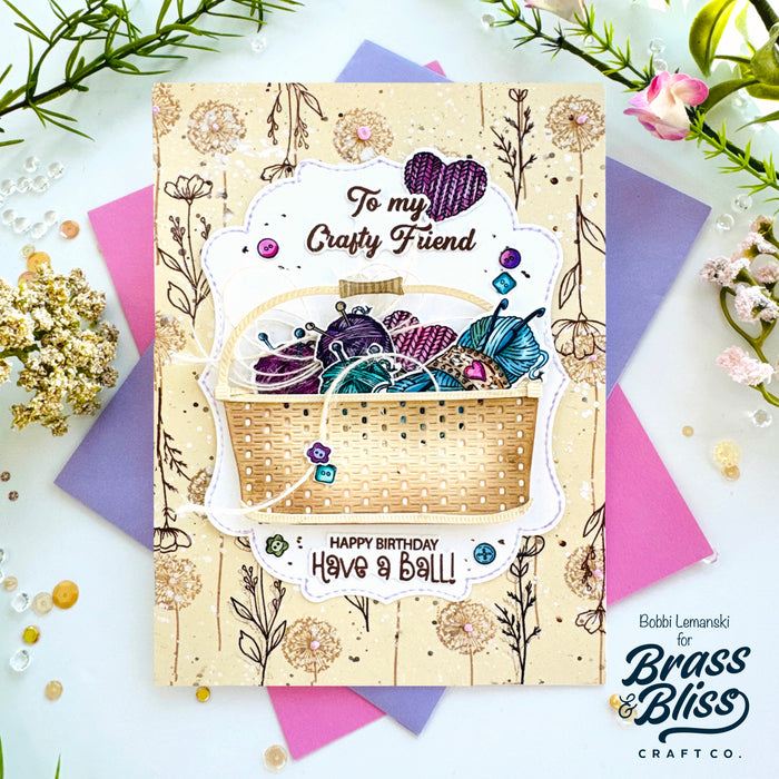38007 Loops of Love - 4x8 Clear Stamp Set