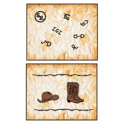 RN E111 Metal Embossing Plate Ranch Brands/Hat & Boots
