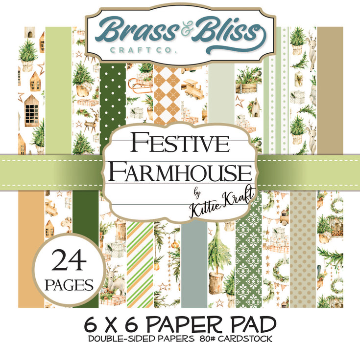 2004 Festive Farmhouse- 6x6 Paper Pad