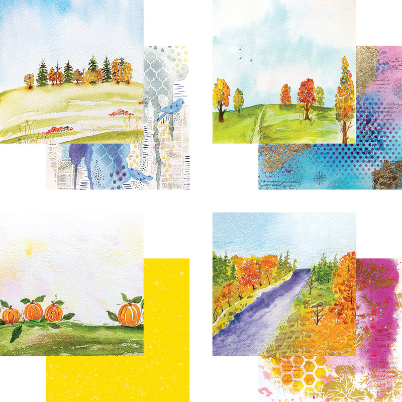 2102 Festival of Colors- 6x6 Paper Pad by Melinda Stearns