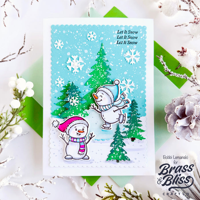 38041 Frosted Fun Bunch - 4x6 Clear Stamp Set
