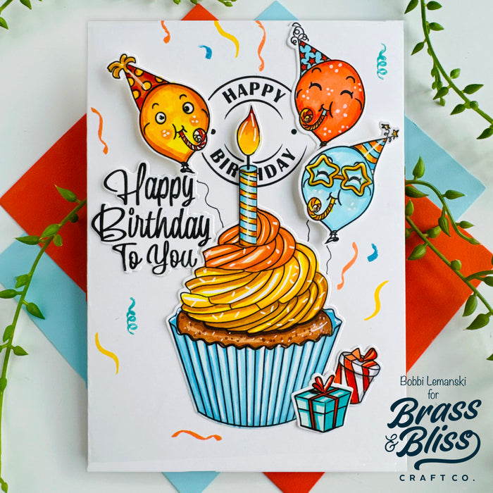 38004 Frosted Wishes - 4x6 Stamp Set