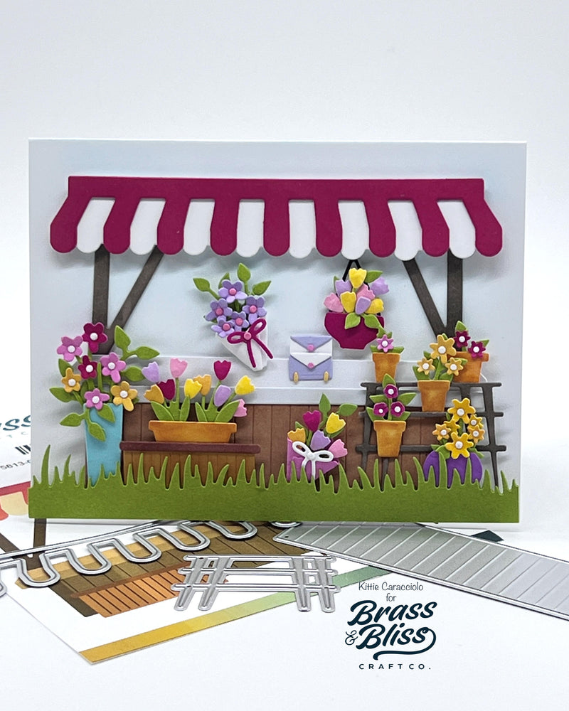 5813-01D Farmers Market Stand Die