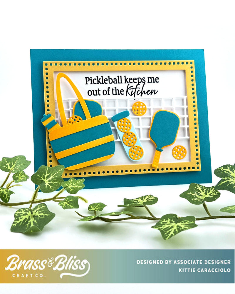 37031 Game. Set. Pickle! - 4x6 Stamp Set
