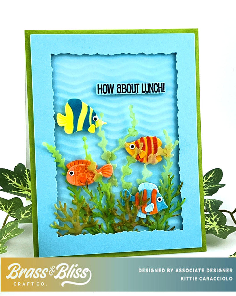 5816-03D Seaweed and Coral Dies