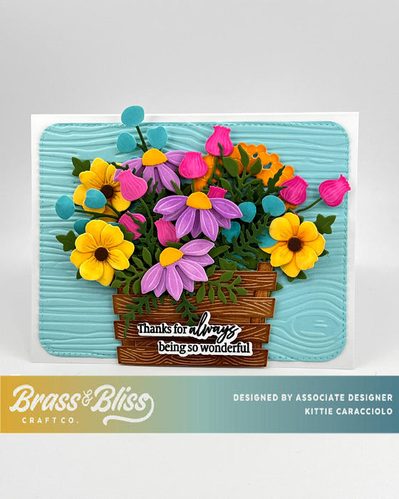 5832-04D Fall Florals Die