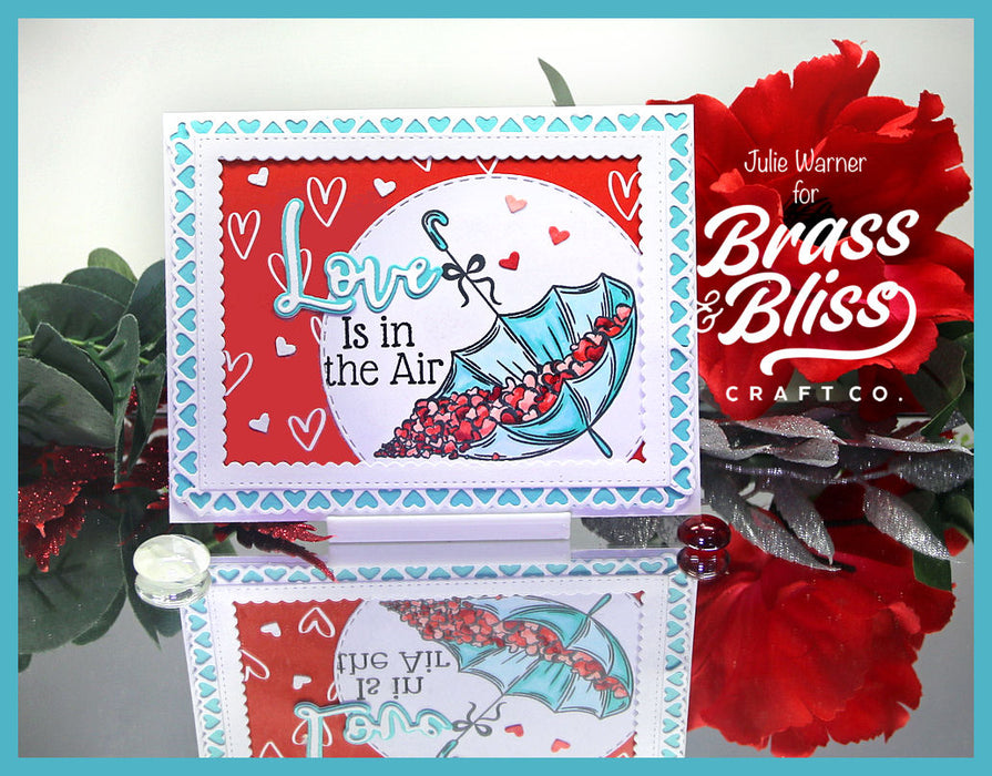 36021 Love Is In The Air Set- 4x8 Stamp Set