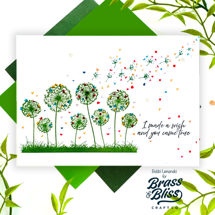 38011 Make a Wish - 5x6 Clear Stamp Set