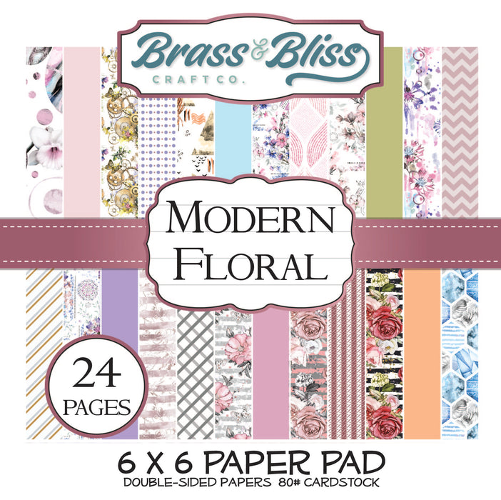 2007 Modern Floral- 6x6 Paper Pad