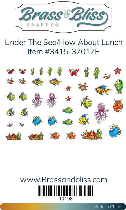 3415-37017E Under the Sea - Colored Die Cut Pieces