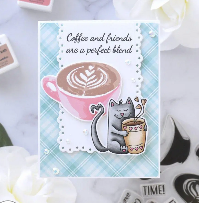 3330D Coffee Cats Coordinating Die