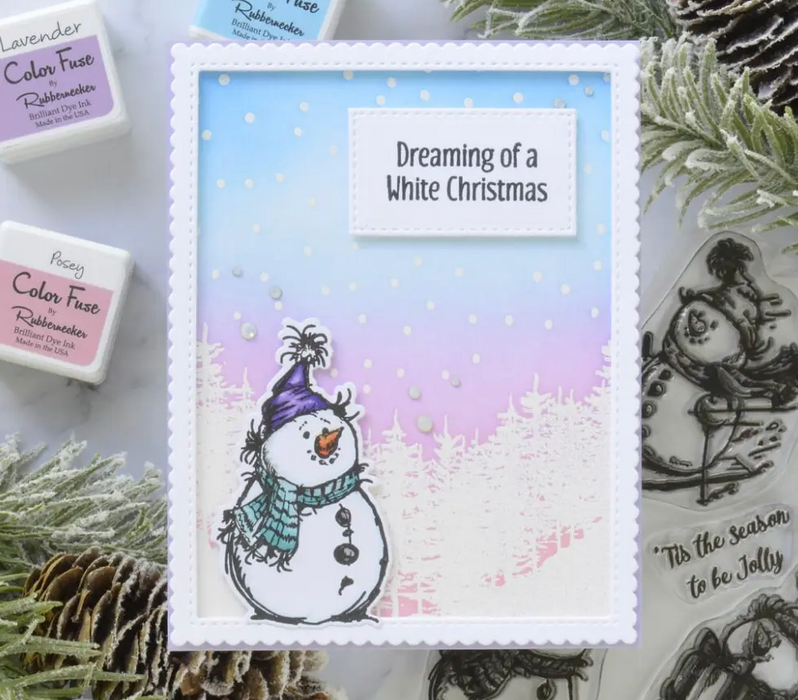 3464 Winters Night - 4x8 Stamp Set