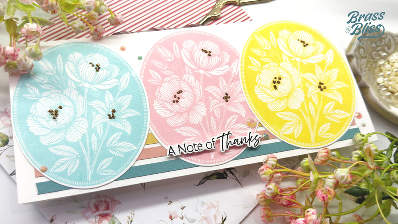 37008 Beautiful Day - 4x6 Stamp Set