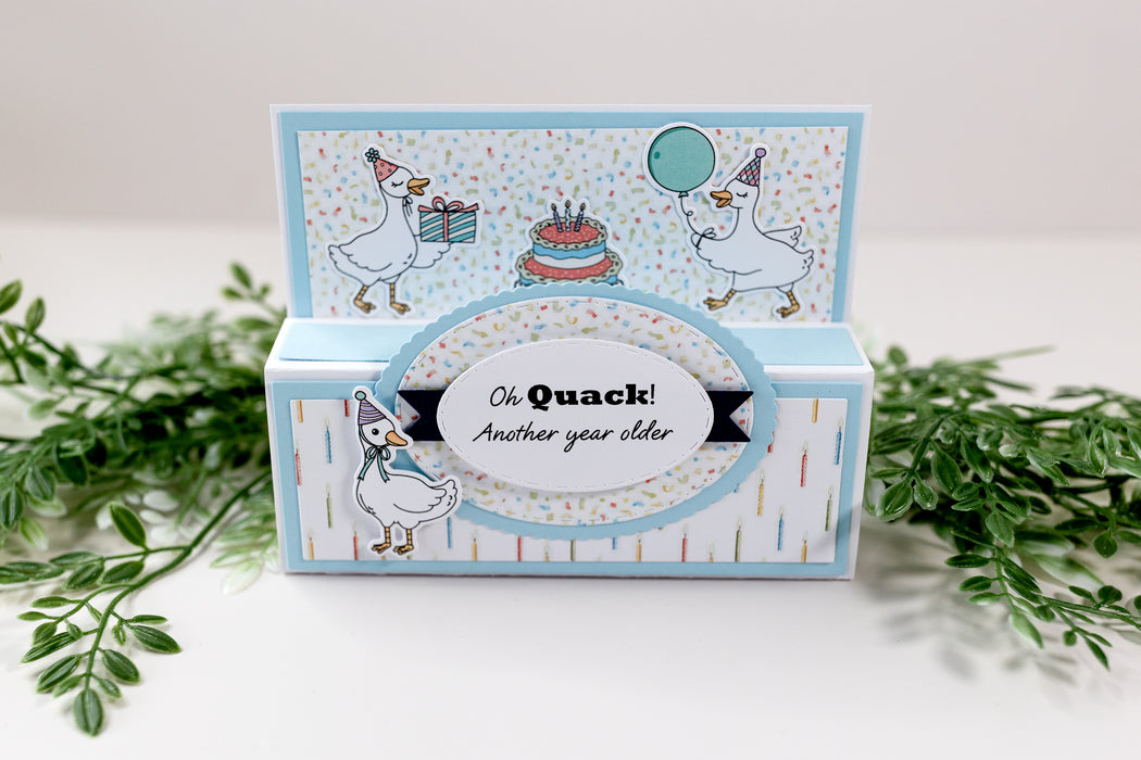 38019 Lucky Duck - 4x6 Clear Stamp Set