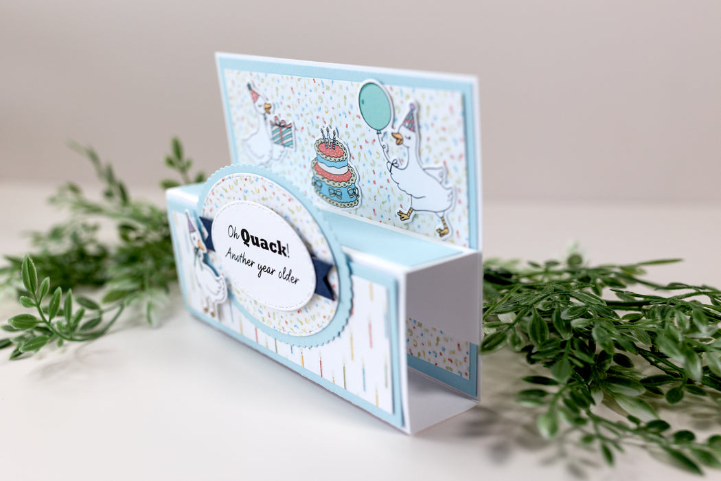 38019 Lucky Duck - 4x6 Clear Stamp Set