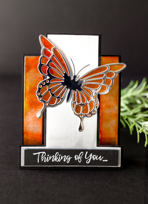 5907-02D Monarch Butterfly Die