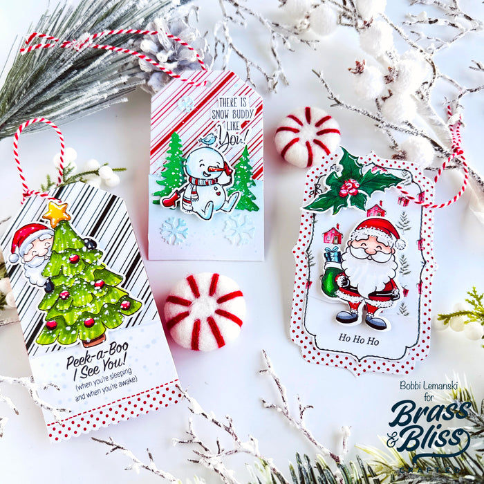 38035 Jolly Old Mischief - 4x8 Stamp Set