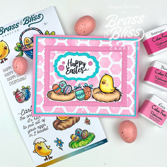 3403 Chicks and Eggs - 4x8 Stamp Set