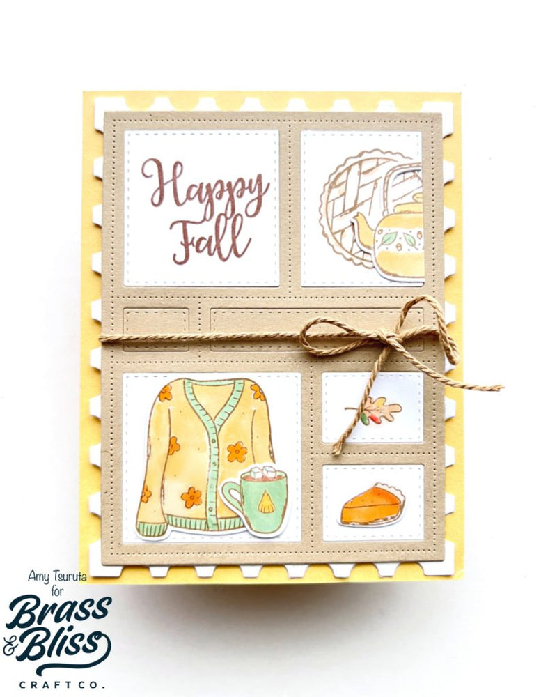 36054 Sweater Weather - 4x8 Stamp Set