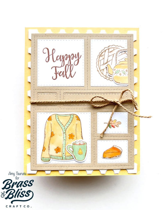 36054 Sweater Weather - 4x8 Stamp Set