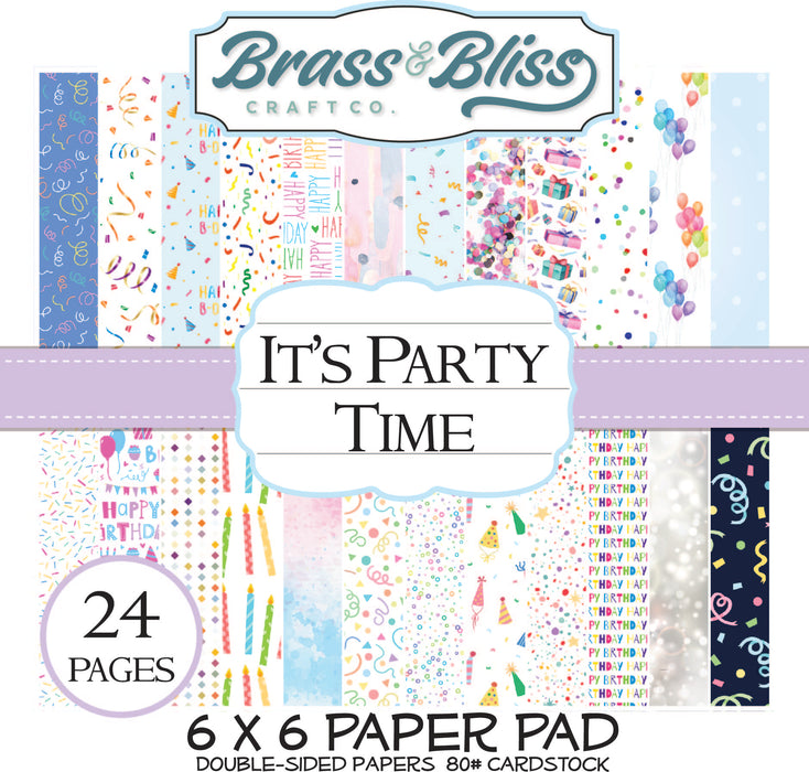 2012 It's Party Time- 6x6 Paper Pad