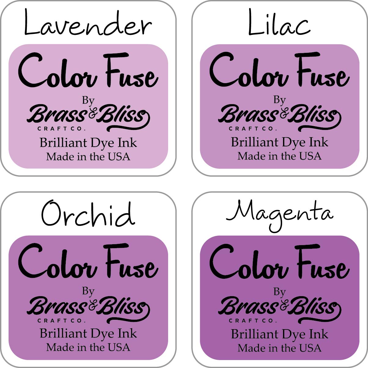 Color Fuse Set #6 — Brass & Bliss Craft Co.