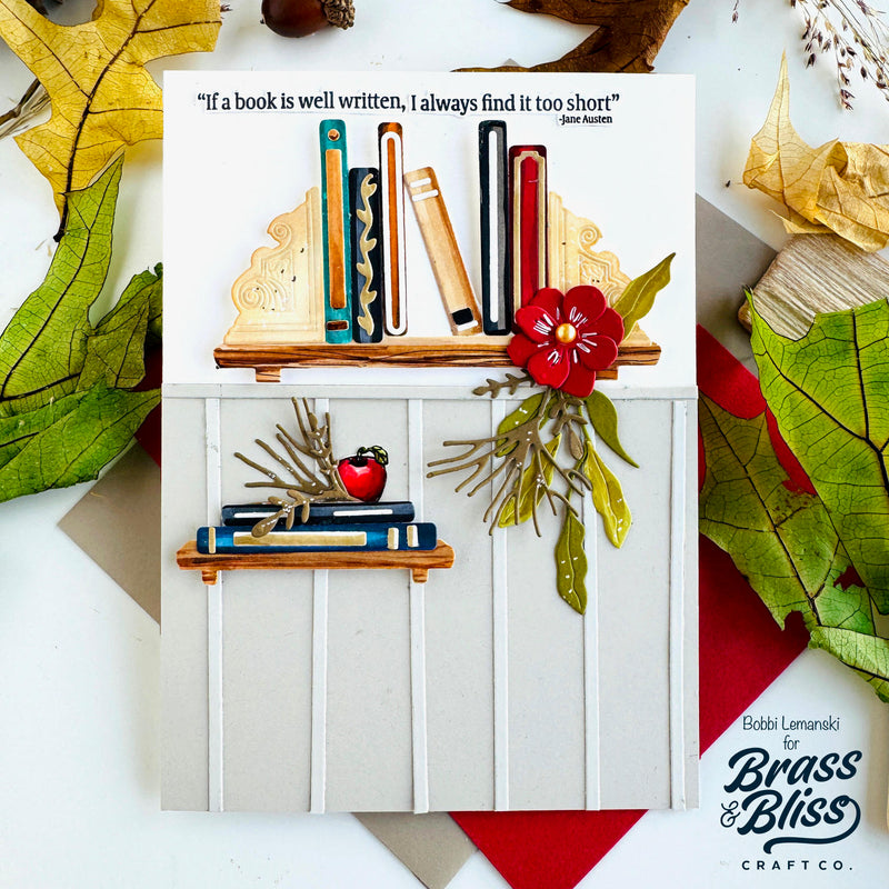5838D Bookshelf Beauty Die