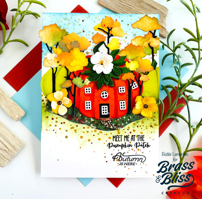 5832-03D Large Pumpkins Die