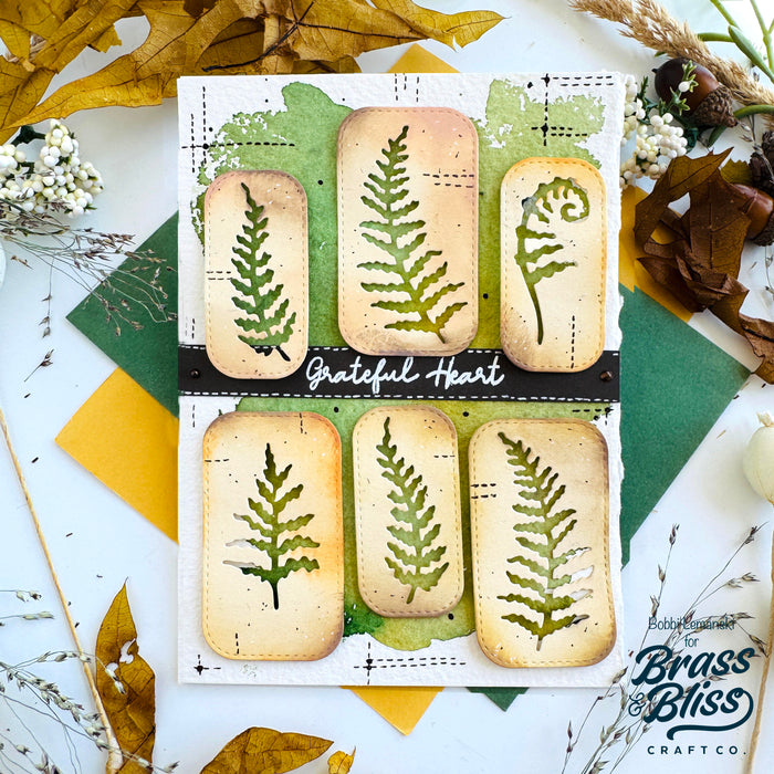 5832-01D Fern Leaves Die