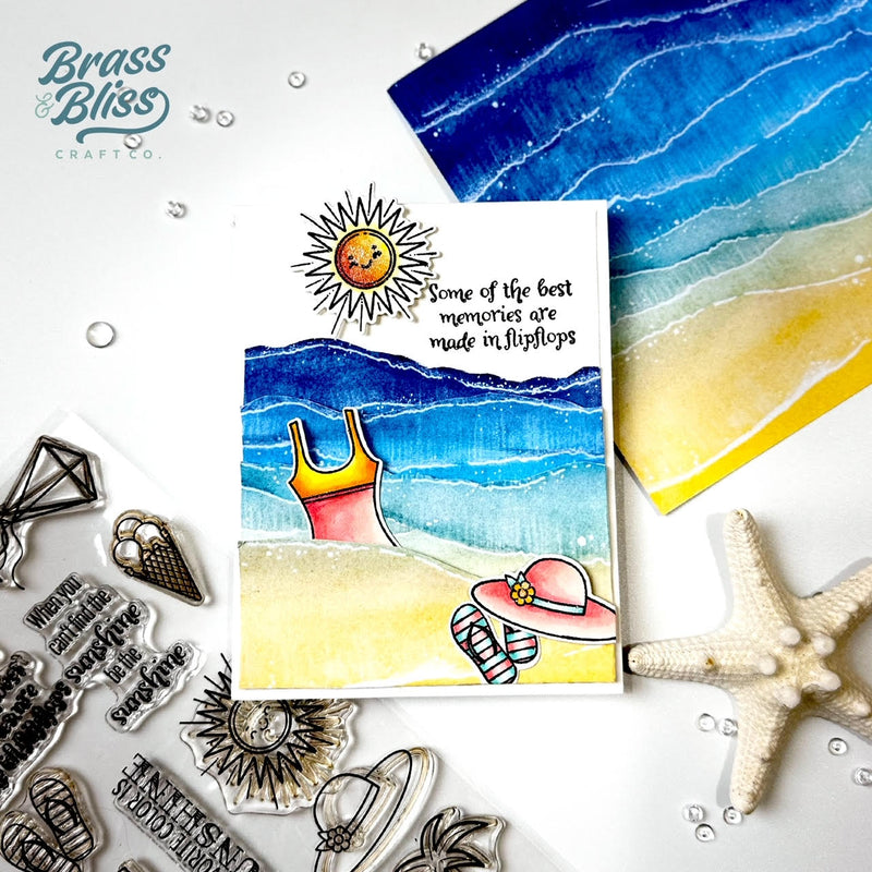 36044D Hello Summer - Coordinating Die